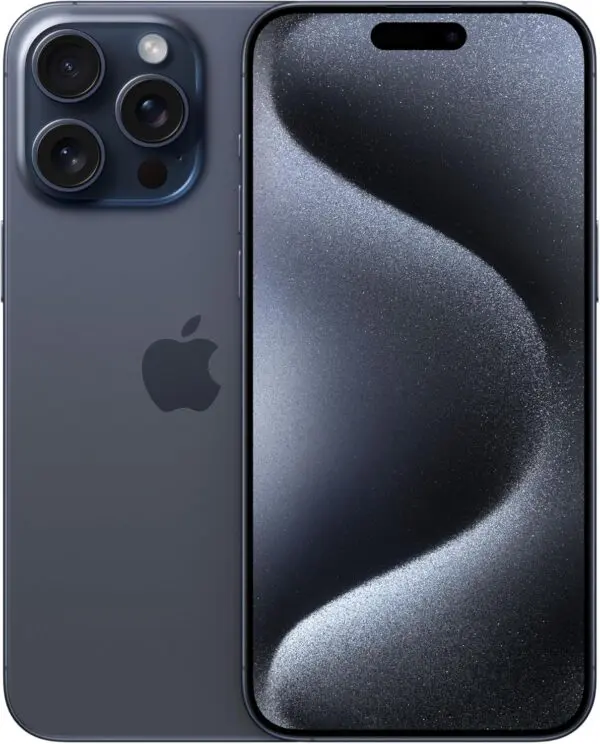 Apple® | iPhone 15 Pro Max - Titanium Blue